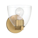 One Light Bath Sconce<br /><span style="color:#4AB0CE;">Entrega: 4-10 dias en USA</span><br /><span style="color:#4AB0CE;font-size:60%;">PREGUNTE POR ENTREGA EN PANAMA</span><br />Collection: Noellea<br />Finish: Legacy Brass