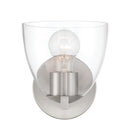 One Light Bath Sconce<br /><span style="color:#4AB0CE;">Entrega: 4-10 dias en USA</span><br /><span style="color:#4AB0CE;font-size:60%;">PREGUNTE POR ENTREGA EN PANAMA</span><br />Collection: Noellea<br />Finish: Brushed Nickel