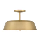 Three Light Semi-Flush Mount<br /><span style="color:#4AB0CE;">Entrega: 4-10 dias en USA</span><br /><span style="color:#4AB0CE;font-size:60%;">PREGUNTE POR ENTREGA EN PANAMA</span><br />Collection: Trellwyn<br />Finish: Legacy Brass