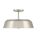 Three Light Semi-Flush Mount<br /><span style="color:#4AB0CE;">Entrega: 4-10 dias en USA</span><br /><span style="color:#4AB0CE;font-size:60%;">PREGUNTE POR ENTREGA EN PANAMA</span><br />Collection: Trellwyn<br />Finish: Brushed Nickel