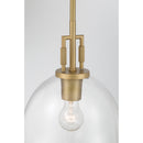 One Light Mini Pendant<br /><span style="color:#4AB0CE;">Entrega: 4-10 dias en USA</span><br /><span style="color:#4AB0CE;font-size:60%;">PREGUNTE POR ENTREGA EN PANAMA</span><br />Collection: Orbis<br />Finish: Legacy Brass