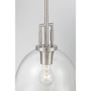 One Light Mini Pendant<br /><span style="color:#4AB0CE;">Entrega: 4-10 dias en USA</span><br /><span style="color:#4AB0CE;font-size:60%;">PREGUNTE POR ENTREGA EN PANAMA</span><br />Collection: Orbis<br />Finish: Brushed Nickel