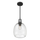 One Light Mini Pendant<br /><span style="color:#4AB0CE;">Entrega: 4-10 dias en USA</span><br /><span style="color:#4AB0CE;font-size:60%;">PREGUNTE POR ENTREGA EN PANAMA</span><br />Collection: Orbis<br />Finish: Dark Matte Black