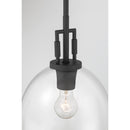 One Light Mini Pendant<br /><span style="color:#4AB0CE;">Entrega: 4-10 dias en USA</span><br /><span style="color:#4AB0CE;font-size:60%;">PREGUNTE POR ENTREGA EN PANAMA</span><br />Collection: Orbis<br />Finish: Dark Matte Black