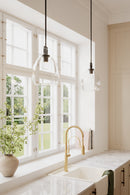 One Light Mini Pendant<br /><span style="color:#4AB0CE;">Entrega: 4-10 dias en USA</span><br /><span style="color:#4AB0CE;font-size:60%;">PREGUNTE POR ENTREGA EN PANAMA</span><br />Collection: Orbis<br />Finish: Dark Matte Black