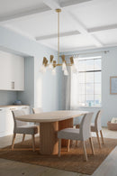 Eight Light Chandelier<br /><span style="color:#4AB0CE;">Entrega: 4-10 dias en USA</span><br /><span style="color:#4AB0CE;font-size:60%;">PREGUNTE POR ENTREGA EN PANAMA</span><br />Collection: Vantrel<br />Finish: Legacy Brass