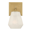 One Light Bath Sconce<br /><span style="color:#4AB0CE;">Entrega: 4-10 dias en USA</span><br /><span style="color:#4AB0CE;font-size:60%;">PREGUNTE POR ENTREGA EN PANAMA</span><br />Collection: Siena<br />Finish: Legacy Brass