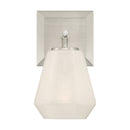 One Light Bath Sconce<br /><span style="color:#4AB0CE;">Entrega: 4-10 dias en USA</span><br /><span style="color:#4AB0CE;font-size:60%;">PREGUNTE POR ENTREGA EN PANAMA</span><br />Collection: Siena<br />Finish: Brushed Nickel