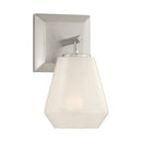 One Light Bath Sconce<br /><span style="color:#4AB0CE;">Entrega: 4-10 dias en USA</span><br /><span style="color:#4AB0CE;font-size:60%;">PREGUNTE POR ENTREGA EN PANAMA</span><br />Collection: Siena<br />Finish: Brushed Nickel