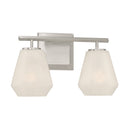 Two Light Vanity<br /><span style="color:#4AB0CE;">Entrega: 4-10 dias en USA</span><br /><span style="color:#4AB0CE;font-size:60%;">PREGUNTE POR ENTREGA EN PANAMA</span><br />Collection: Siena<br />Finish: Brushed Nickel