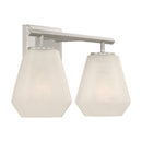 Two Light Vanity<br /><span style="color:#4AB0CE;">Entrega: 4-10 dias en USA</span><br /><span style="color:#4AB0CE;font-size:60%;">PREGUNTE POR ENTREGA EN PANAMA</span><br />Collection: Siena<br />Finish: Brushed Nickel