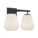 Two Light Vanity<br /><span style="color:#4AB0CE;">Entrega: 4-10 dias en USA</span><br /><span style="color:#4AB0CE;font-size:60%;">PREGUNTE POR ENTREGA EN PANAMA</span><br />Collection: Siena<br />Finish: Dark Matte Black
