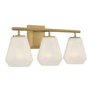 Three Light Vanity<br /><span style="color:#4AB0CE;">Entrega: 4-10 dias en USA</span><br /><span style="color:#4AB0CE;font-size:60%;">PREGUNTE POR ENTREGA EN PANAMA</span><br />Collection: Siena<br />Finish: Legacy Brass