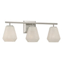 Three Light Vanity<br /><span style="color:#4AB0CE;">Entrega: 4-10 dias en USA</span><br /><span style="color:#4AB0CE;font-size:60%;">PREGUNTE POR ENTREGA EN PANAMA</span><br />Collection: Siena<br />Finish: Brushed Nickel