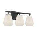 Three Light Vanity<br /><span style="color:#4AB0CE;">Entrega: 2-3 semanas en USA</span><br /><span style="color:#4AB0CE;font-size:60%;">PREGUNTE POR ENTREGA EN PANAMA</span><br />Collection: Siena<br />Finish: Dark Matte Black