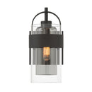 One Light Bath Sconce<br /><span style="color:#4AB0CE;">Entrega: 4-10 dias en USA</span><br /><span style="color:#4AB0CE;font-size:60%;">PREGUNTE POR ENTREGA EN PANAMA</span><br />Collection: Ravik<br />Finish: Dark Matte Black
