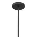 One Light Convertible Pendant/Semi-Flush Mount<br /><span style="color:#4AB0CE;">Entrega: 4-10 dias en USA</span><br /><span style="color:#4AB0CE;font-size:60%;">PREGUNTE POR ENTREGA EN PANAMA</span><br />Collection: Ravik<br />Finish: Dark Matte Black