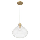 One Light Pendant<br /><span style="color:#4AB0CE;">Entrega: 4-10 dias en USA</span><br /><span style="color:#4AB0CE;font-size:60%;">PREGUNTE POR ENTREGA EN PANAMA</span><br />Collection: Elaris<br />Finish: Legacy Brass