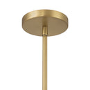 One Light Pendant<br /><span style="color:#4AB0CE;">Entrega: 4-10 dias en USA</span><br /><span style="color:#4AB0CE;font-size:60%;">PREGUNTE POR ENTREGA EN PANAMA</span><br />Collection: Elaris<br />Finish: Legacy Brass