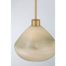 One Light Pendant<br /><span style="color:#4AB0CE;">Entrega: 4-10 dias en USA</span><br /><span style="color:#4AB0CE;font-size:60%;">PREGUNTE POR ENTREGA EN PANAMA</span><br />Collection: Elaris<br />Finish: Legacy Brass