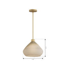 Minka-Lavery - 19416-732 - One Light Pendant - Elaris - Legacy Brass