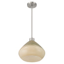 One Light Pendant<br /><span style="color:#4AB0CE;">Entrega: 4-10 dias en USA</span><br /><span style="color:#4AB0CE;font-size:60%;">PREGUNTE POR ENTREGA EN PANAMA</span><br />Collection: Elaris<br />Finish: Brushed Nickel