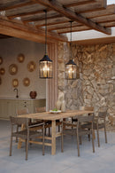 Three Light Outdoor Hanging Lantern<br /><span style="color:#4AB0CE;">Entrega: 4-10 dias en USA</span><br /><span style="color:#4AB0CE;font-size:60%;">PREGUNTE POR ENTREGA EN PANAMA</span><br />Collection: Hurstborne<br />Finish: Dark Matte Black