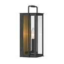 One Light Outdoor Wall Sconce<br /><span style="color:#4AB0CE;">Entrega: 4-10 dias en USA</span><br /><span style="color:#4AB0CE;font-size:60%;">PREGUNTE POR ENTREGA EN PANAMA</span><br />Collection: Aberdeen<br />Finish: Sand Coal Black