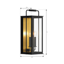 Minka-Lavery - 78502-877 - Two Light Outdoor Wall Sconce - Aberdeen - Sand Coal Black