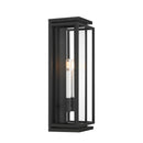 Two Light Outdoor Wall Sconce<br /><span style="color:#4AB0CE;">Entrega: 4-10 dias en USA</span><br /><span style="color:#4AB0CE;font-size:60%;">PREGUNTE POR ENTREGA EN PANAMA</span><br />Collection: Stratford<br />Finish: Dark Matte Black