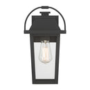 One Light Outdoor Wall Lantern<br /><span style="color:#4AB0CE;">Entrega: 4-10 dias en USA</span><br /><span style="color:#4AB0CE;font-size:60%;">PREGUNTE POR ENTREGA EN PANAMA</span><br />Collection: Branwyn<br />Finish: Sand Coal Black