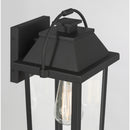 One Light Outdoor Wall Lantern<br /><span style="color:#4AB0CE;">Entrega: 4-10 dias en USA</span><br /><span style="color:#4AB0CE;font-size:60%;">PREGUNTE POR ENTREGA EN PANAMA</span><br />Collection: Branwyn<br />Finish: Sand Coal Black