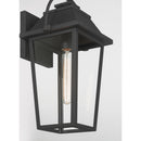 One Light Outdoor Wall Lantern<br /><span style="color:#4AB0CE;">Entrega: 4-10 dias en USA</span><br /><span style="color:#4AB0CE;font-size:60%;">PREGUNTE POR ENTREGA EN PANAMA</span><br />Collection: Branwyn<br />Finish: Sand Coal Black