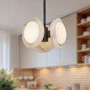 Alora - PD320313UBAR-UNV - LED Pendant - Alonso - Urban Bronze/Alabaster