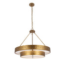 12 Light Chandelier<br /><span style="color:#4AB0CE;">Entrega: 8-9 semanas en USA</span><br /><span style="color:#4AB0CE;font-size:60%;">PREGUNTE POR ENTREGA EN PANAMA</span><br />Collection: Moda<br />Finish: Rustic Gold