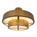 Eight Light Convertible Pendant / Semi-Flush<br /><span style="color:#4AB0CE;">Entrega: 8-9 semanas en USA</span><br /><span style="color:#4AB0CE;font-size:60%;">PREGUNTE POR ENTREGA EN PANAMA</span><br />Collection: Moda<br />Finish: Rustic Gold