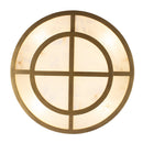Eight Light Convertible Pendant / Semi-Flush<br /><span style="color:#4AB0CE;">Entrega: 8-9 semanas en USA</span><br /><span style="color:#4AB0CE;font-size:60%;">PREGUNTE POR ENTREGA EN PANAMA</span><br />Collection: Moda<br />Finish: Rustic Gold