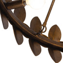 Kalco - 529055PAB - Six Light Chandelier - Vittoria - Pearlized Antique Brass