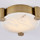 LED Flush Mount<br /><span style="color:#4AB0CE;">Entrega: 4-10 dias en USA</span><br /><span style="color:#4AB0CE;font-size:60%;">PREGUNTE POR ENTREGA EN PANAMA</span><br />Collection: Lumba<br />Finish: Winter Brass