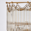 40 Light Chandelier<br /><span style="color:#4AB0CE;">Entrega: 5-6 semanas en USA</span><br /><span style="color:#4AB0CE;font-size:60%;">PREGUNTE POR ENTREGA EN PANAMA</span><br />Collection: Adorn<br />Finish: Vintage Brass