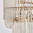 40 Light Chandelier<br /><span style="color:#4AB0CE;">Entrega: 5-6 semanas en USA</span><br /><span style="color:#4AB0CE;font-size:60%;">PREGUNTE POR ENTREGA EN PANAMA</span><br />Collection: Adorn<br />Finish: Vintage Brass