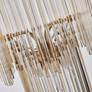 40 Light Chandelier<br /><span style="color:#4AB0CE;">Entrega: 5-6 semanas en USA</span><br /><span style="color:#4AB0CE;font-size:60%;">PREGUNTE POR ENTREGA EN PANAMA</span><br />Collection: Adorn<br />Finish: Vintage Brass