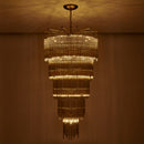 40 Light Chandelier<br /><span style="color:#4AB0CE;">Entrega: 5-6 semanas en USA</span><br /><span style="color:#4AB0CE;font-size:60%;">PREGUNTE POR ENTREGA EN PANAMA</span><br />Collection: Adorn<br />Finish: Vintage Brass