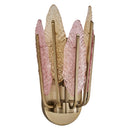 One Light Wall Sconce<br /><span style="color:#4AB0CE;">Entrega: 4-10 dias en USA</span><br /><span style="color:#4AB0CE;font-size:60%;">PREGUNTE POR ENTREGA EN PANAMA</span><br />Collection: Autumna<br />Finish: Brushed Champagne Gold