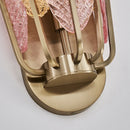 One Light Wall Sconce<br /><span style="color:#4AB0CE;">Entrega: 4-10 dias en USA</span><br /><span style="color:#4AB0CE;font-size:60%;">PREGUNTE POR ENTREGA EN PANAMA</span><br />Collection: Autumna<br />Finish: Brushed Champagne Gold