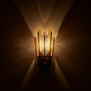 One Light Wall Sconce<br /><span style="color:#4AB0CE;">Entrega: 4-10 dias en USA</span><br /><span style="color:#4AB0CE;font-size:60%;">PREGUNTE POR ENTREGA EN PANAMA</span><br />Collection: Autumna<br />Finish: Brushed Champagne Gold
