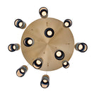 LED Chandelier<br /><span style="color:#4AB0CE;">Entrega: 3-4 semanas en USA</span><br /><span style="color:#4AB0CE;font-size:60%;">PREGUNTE POR ENTREGA EN PANAMA</span><br />Collection: Kiriko<br />Finish: Winter Brass