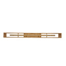 Six Light Linear Pendant<br /><span style="color:#4AB0CE;">Entrega: 8-9 semanas en USA</span><br /><span style="color:#4AB0CE;font-size:60%;">PREGUNTE POR ENTREGA EN PANAMA</span><br />Collection: Dos<br />Finish: Rustic Gold and Brushed Gold