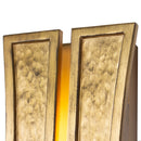 LED Wall Sconce<br /><span style="color:#4AB0CE;">Entrega: 8-9 semanas en USA</span><br /><span style="color:#4AB0CE;font-size:60%;">PREGUNTE POR ENTREGA EN PANAMA</span><br />Collection: Dos<br />Finish: Rustic Gold and Brushed Gold