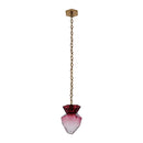 One Light Pendant<br /><span style="color:#4AB0CE;">Entrega: 4-10 dias en USA</span><br /><span style="color:#4AB0CE;font-size:60%;">PREGUNTE POR ENTREGA EN PANAMA</span><br />Collection: Bolsa<br />Finish: Winter Brass